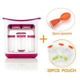 Baby Food Squeeze Station and Accessories