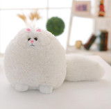 Big Fluffy Persian Cat Plush Pillow Toy