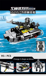 LegoINGs Building Blocks - City SWAT Police (8 in 1)