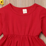 Christmas Kid Girl 3Pcs Set - Tunic, Pants and Headband