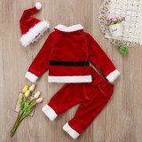 Christmas Kid Boy 3Pcs Set - Santa Costume