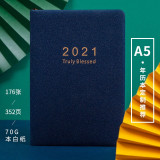 Agendas 2021 Planner Organizer A5 Diary Notebook Monthly Weekly Journal Note Book Personal Business Travel Plan Notepad Schedule
