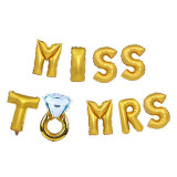 Wedding Foil Balloons Groom Bride Love Helium Ballon Air Baloon Bridal Shower Hen Party Decorations Bride Party Supplies