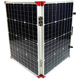 Lion Energy 500 Solar Generator Kit + One 100 Watt Foldable Solar Suitcase Panel