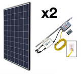 Plug In Ground Mount Lead & Add-On Solar Kit