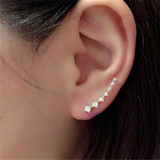 6 LINE EARRINGS (1 PAIR)