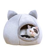 Cozy Plush Cat Cave