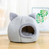 Cozy Plush Cat Cave