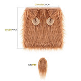 Large Pet Dog Lion Mane Wig Costume Large Pet Dog Lion Mane Wig Costume