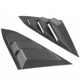 2016-2020 Honda Civic Sedan Rear Quarter Panel Side Window Louvers Vent ABS