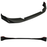 2016-2018 Honda Civic Coupe Sedan JS Racing Style Front Bumper Lip - PU