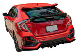 FK7 Duckbill Trunk Spoiler FRP 2017+ Honda Civic Hatchback (5dr)