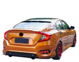 RS Style Duckbill Trunk Spoiler 2016+ Honda Civic