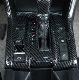 Carbon Fiber Gear Shift Box Panel Cover 2016+ Honda Civic