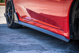 Type R Style Carbon Fiber Side Skirt 2016+ Civic