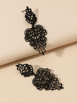 Hollow Vintage Drop Earrings