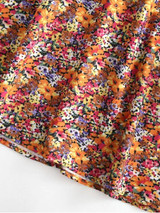 Floral Smocked Puff Sleeve Milkmaid Dress