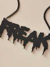 1pc Letter Charm Necklace