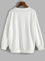 Oversize Car CALIFORNIA Graphic Sweatshirt