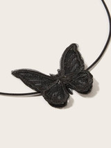Butterfly Decor Choker 1pc