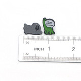 All My Friends Are Dead Dinosaur Stud Earrings All My Friends Are Dead Dinosaur Stud Earrings