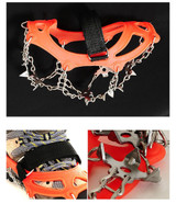Quality Outdoor Climbing Anti-skid Crampons 18 Teeth Ice Fishing Snowshoes