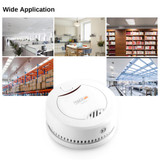 4PCS Smoke Detector Alarm Sensitive Alarm System Smoke/Fire Detector