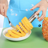 Hot Selling Creative Stainless Steel Fruit Pineapple Corer Slicers Peeler