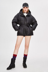 Jazzy Belted Parka