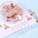 72pcs/box Metal Binder Clips