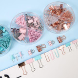 72pcs/box Metal Binder Clips