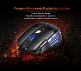 Professional Wired Gaming Mouse 7 Button 5500 DPI LED