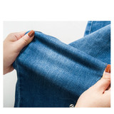 Men Slim Fit Pants Demin Jeans