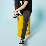 Men Slim Fit Pants Demin Jeans