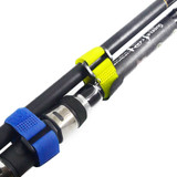 Reusable Fishing Rod Tie Holder Strap Suspenders Fastener Hook