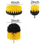 3pcs Power Scrubber Brush Set For Bathroom Drill Scrubber Brush For Cleaning
