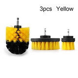 3pcs Power Scrubber Brush Set For Bathroom Drill Scrubber Brush For Cleaning