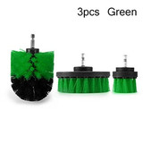 3pcs Power Scrubber Brush Set For Bathroom Drill Scrubber Brush For Cleaning