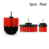 3pcs Power Scrubber Brush Set For Bathroom Drill Scrubber Brush For Cleaning