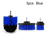 3pcs Power Scrubber Brush Set For Bathroom Drill Scrubber Brush For Cleaning