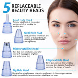 Blackhead Skin Care Face Deep Pore Acne Pimple Removal Vacuum Suction Facial Tool