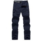 Quick Dry Casual Pants Summer Army Military Style Trousers Men's Tactical Cargo Pants