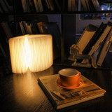 USB Rechargeable Wooden Folding LED Book Light