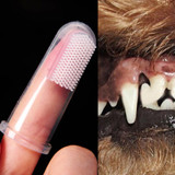Super Soft Pet Finger Toothbrush Teddy Dog Brush