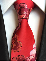 Classic Silk Men Tie Plaid Neck Ties 8cm Men Formal Wear