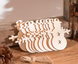 Christmas wooden pendant ornaments Christmas tree decoration