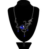 European Fashion Vintage Dragon Pendant Men / Women Necklace