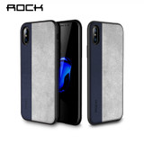Rock Slim Case for iPhone X Cover Full Protective Phone Shell Back