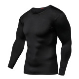 New Arrival Quick Dry Compression Shirt Long Sleeves T-shirt Plus Size Fitness Clothing