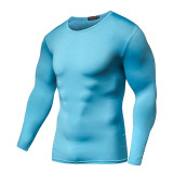 New Arrival Quick Dry Compression Shirt Long Sleeves T-shirt Plus Size Fitness Clothing